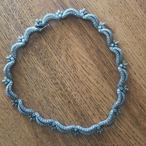 Vintage marcasite necklace